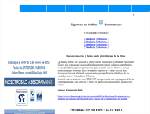 Tablet Screenshot of consultoriasyauditorias.com